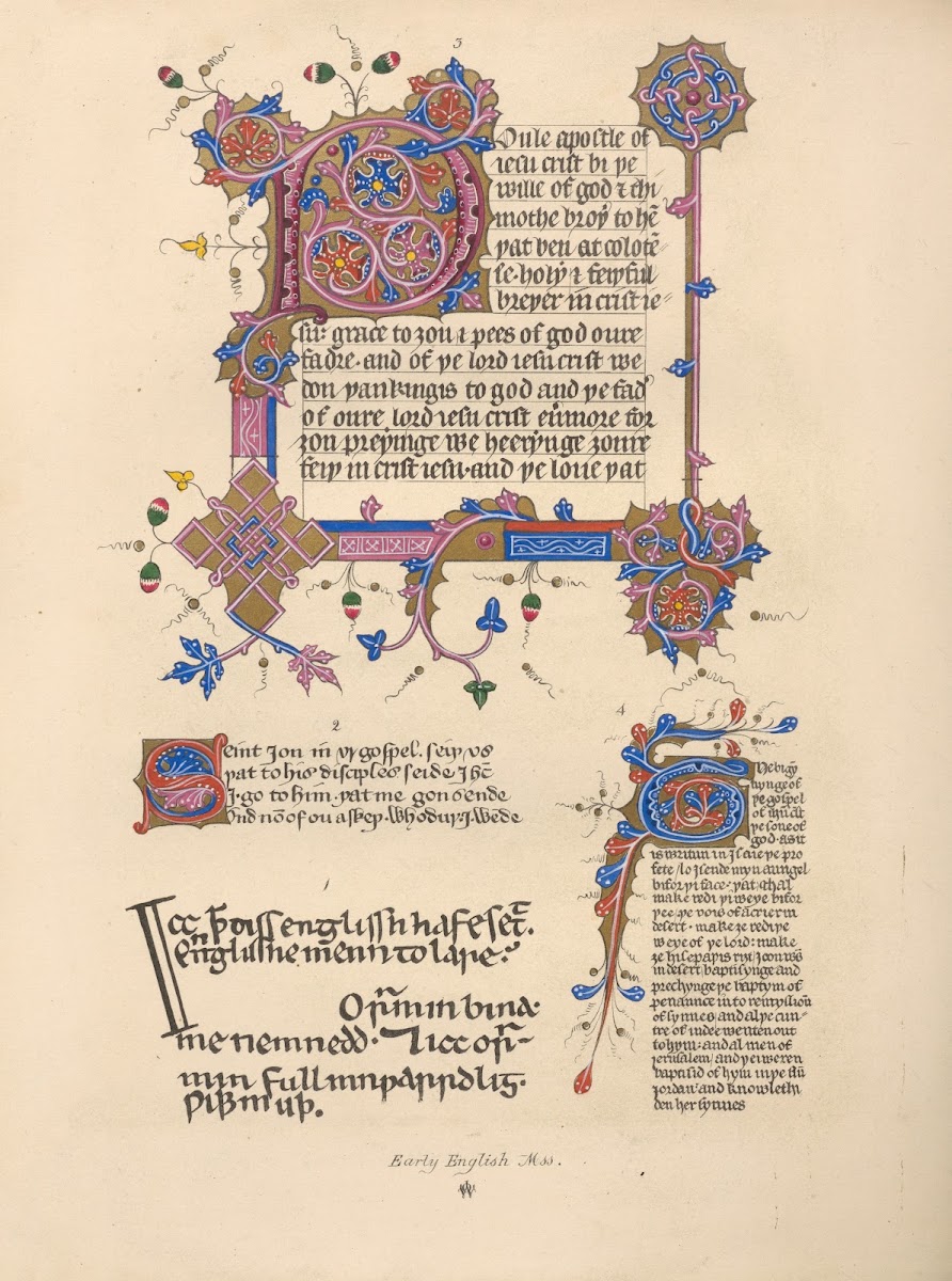 Early English MSS 1845