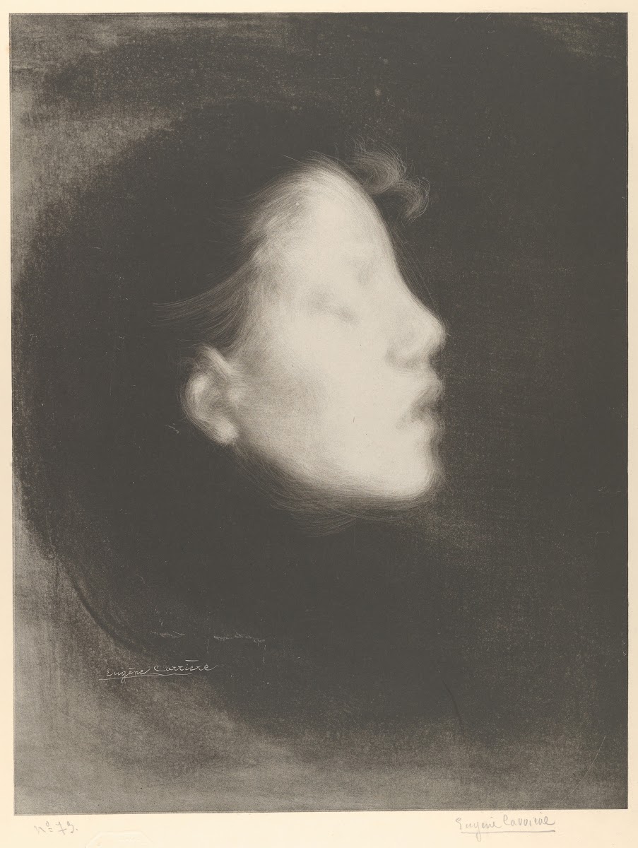 Head of a Woman Tête de femme 1895