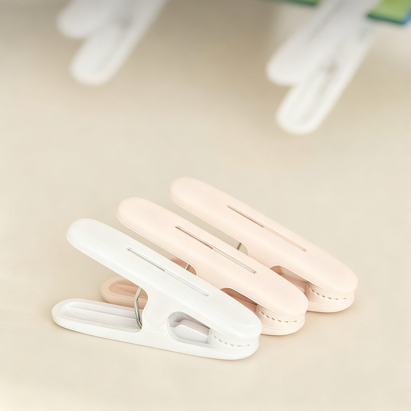 Plastic clothespins, set of 12