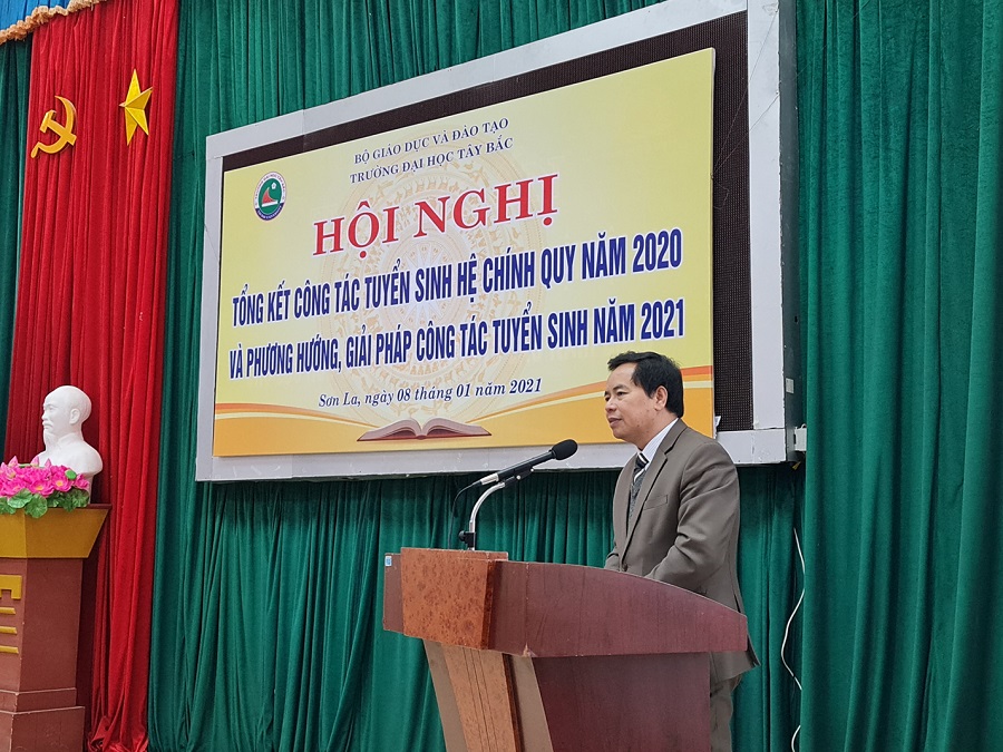 Hội nghị Tổng kết công tác tuyển sinh hệ chính quy năm 2020  và Phương hướng, giải pháp công tác tuyển sinh năm 2021