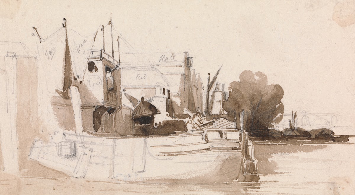 A Thames Barge