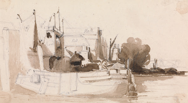 A Thames Barge