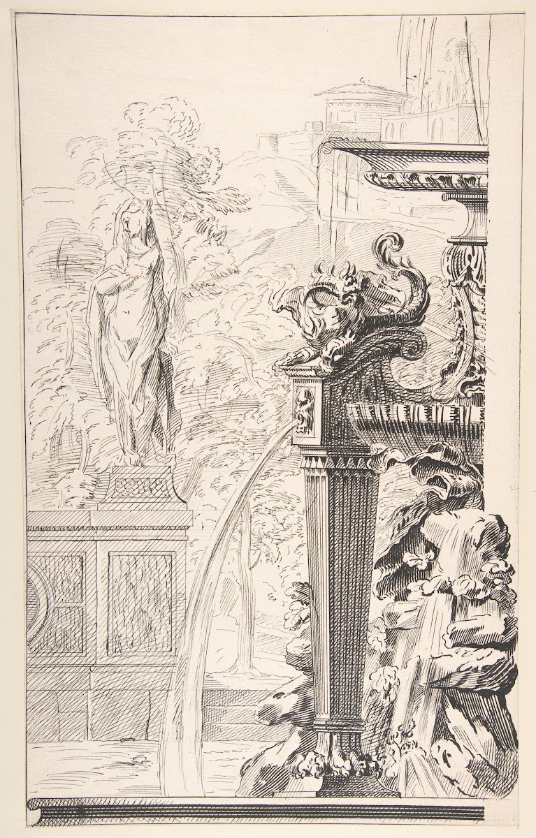 Study for a Garden Capriccio