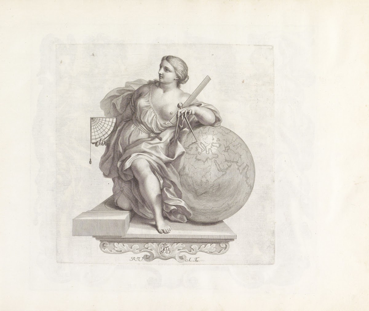 Personificatie van de Geografie 1673 1743