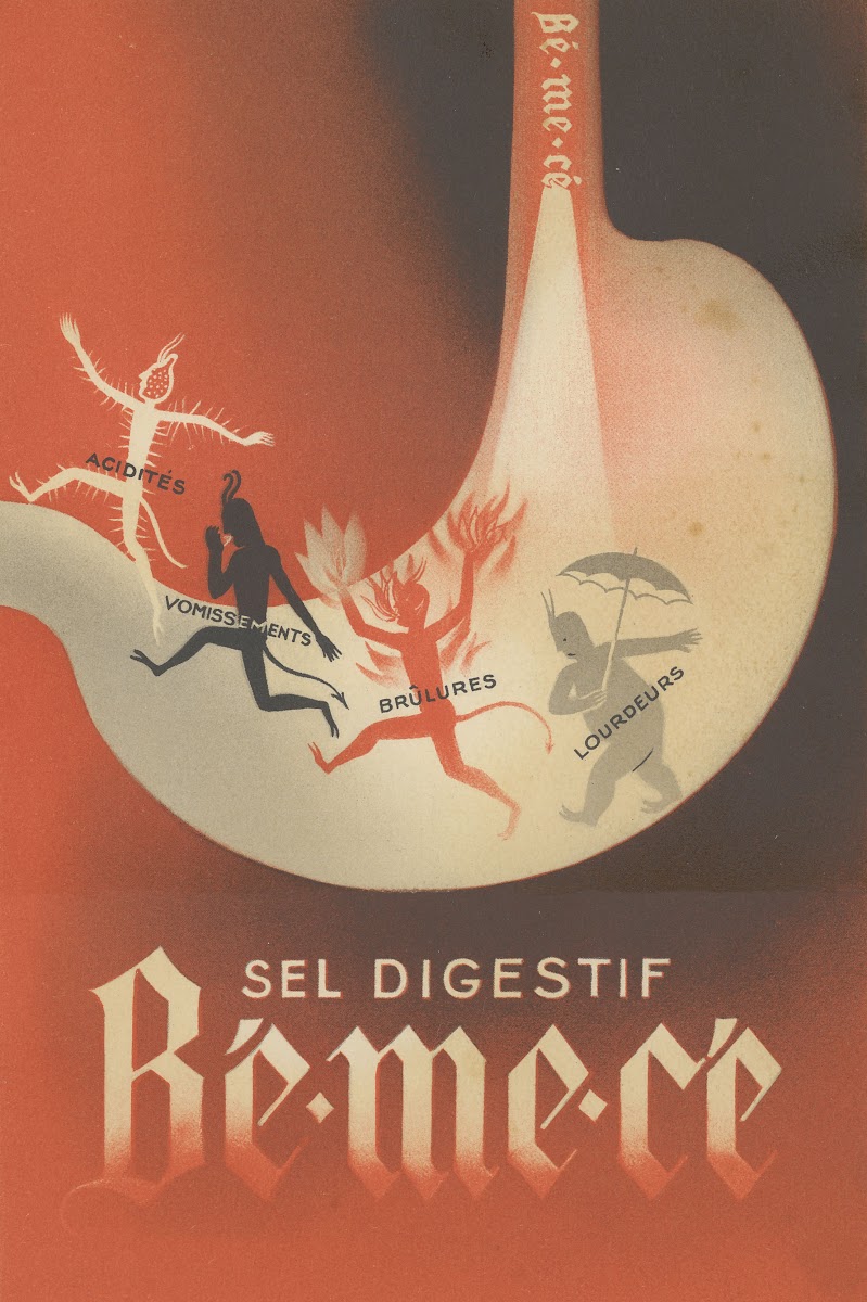 Sel digestif Bé me cé 1910 1950
