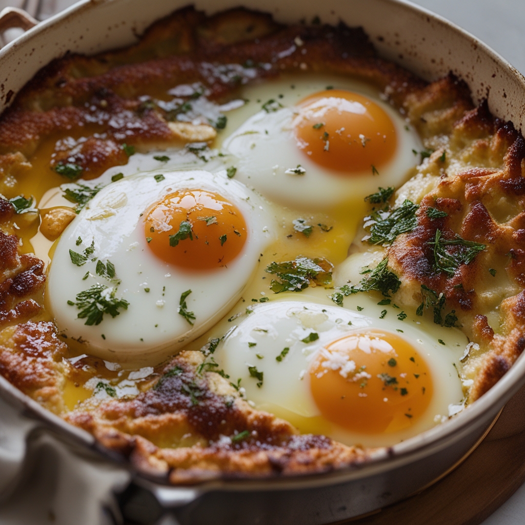 Baked Feta Eggs Recipe – Quick & Easy Comfort Breakfast finished