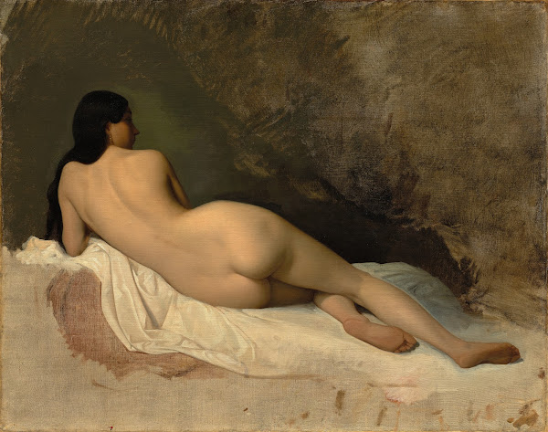 Study of a Reclining Nude c 1841