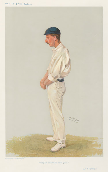 Cricket Forty six centuries in eleven years JT Tyldesley 8 August 1906 1906