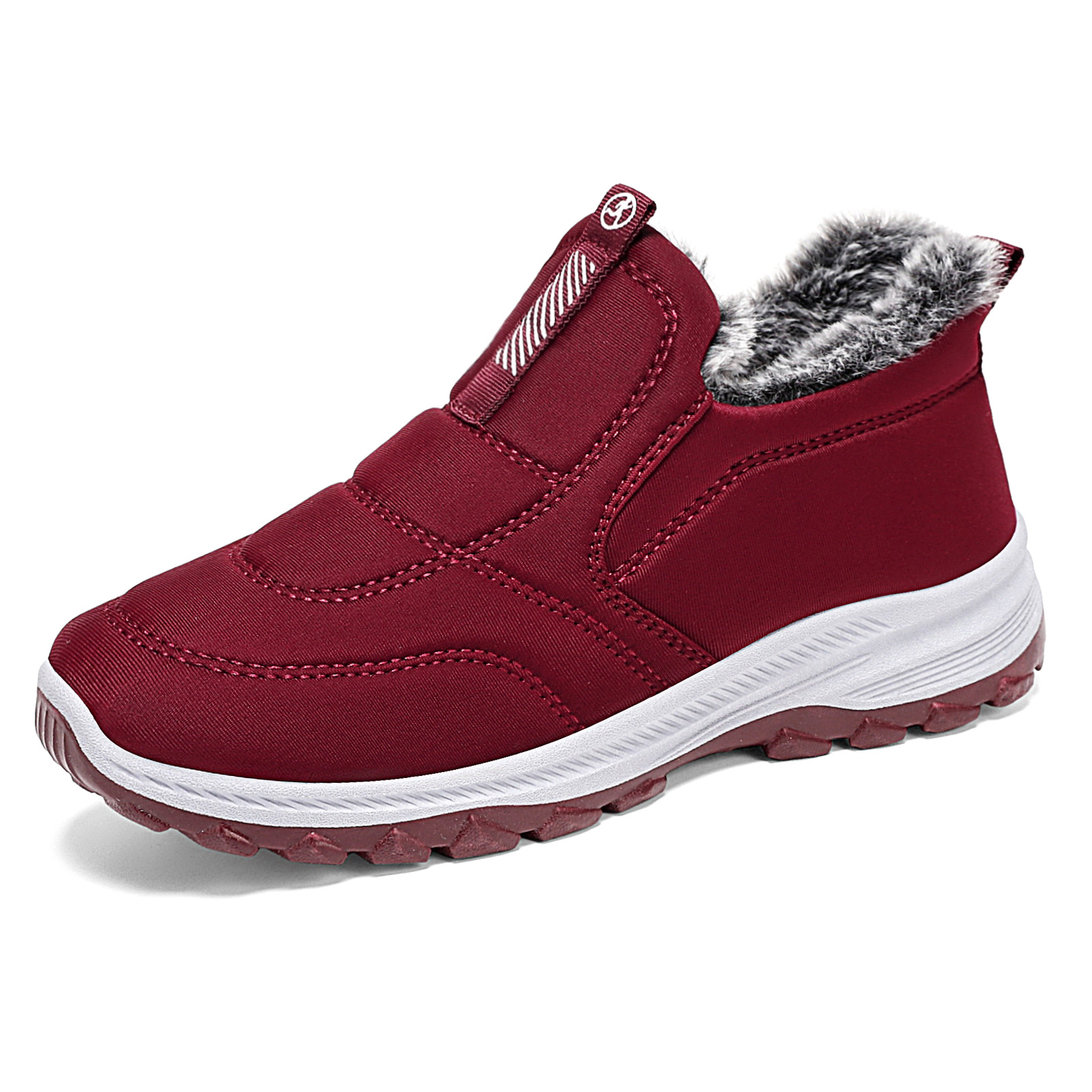 Gefütterte Herren-Winterstiefel, warm und bequem