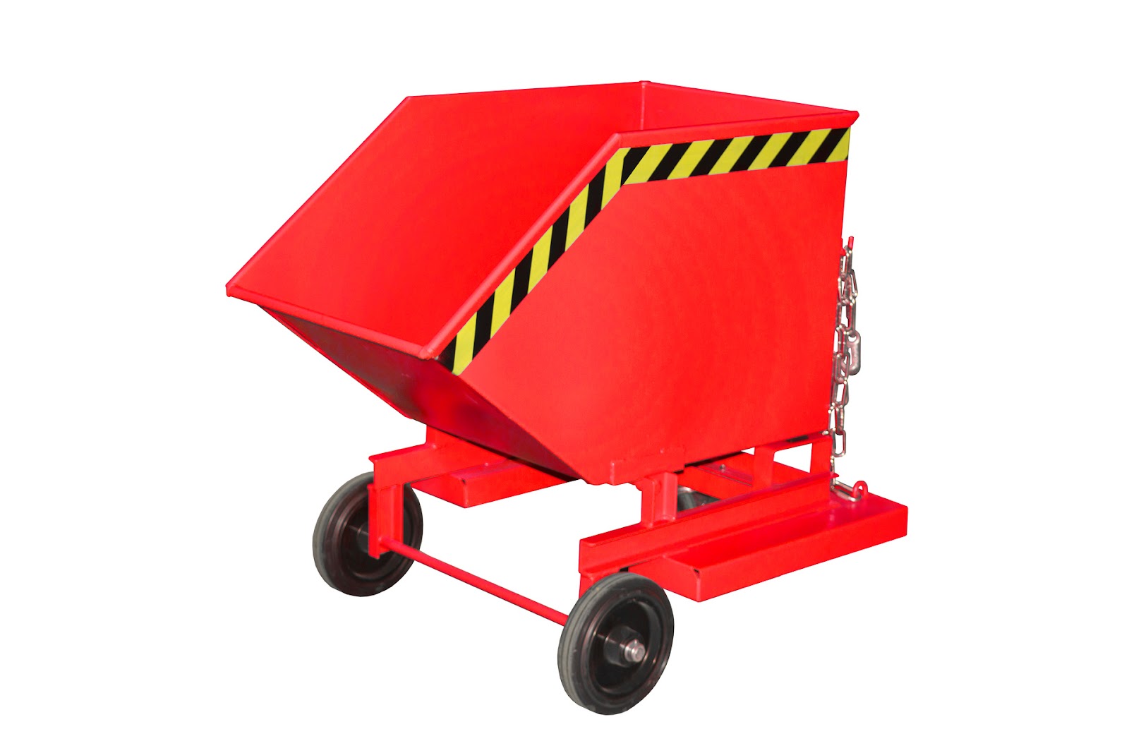 Spaander-containerwagen SKW-ET 250, gelakt, Vuurrood