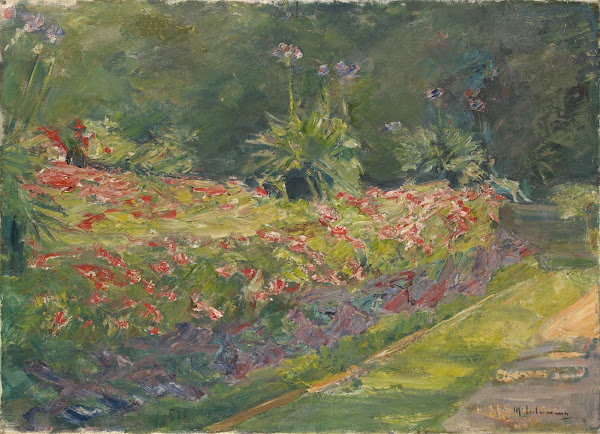 The Garden at the Wannsee in Berlin 1928