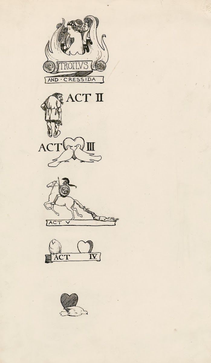 Troilus and Cressida Headings 1902