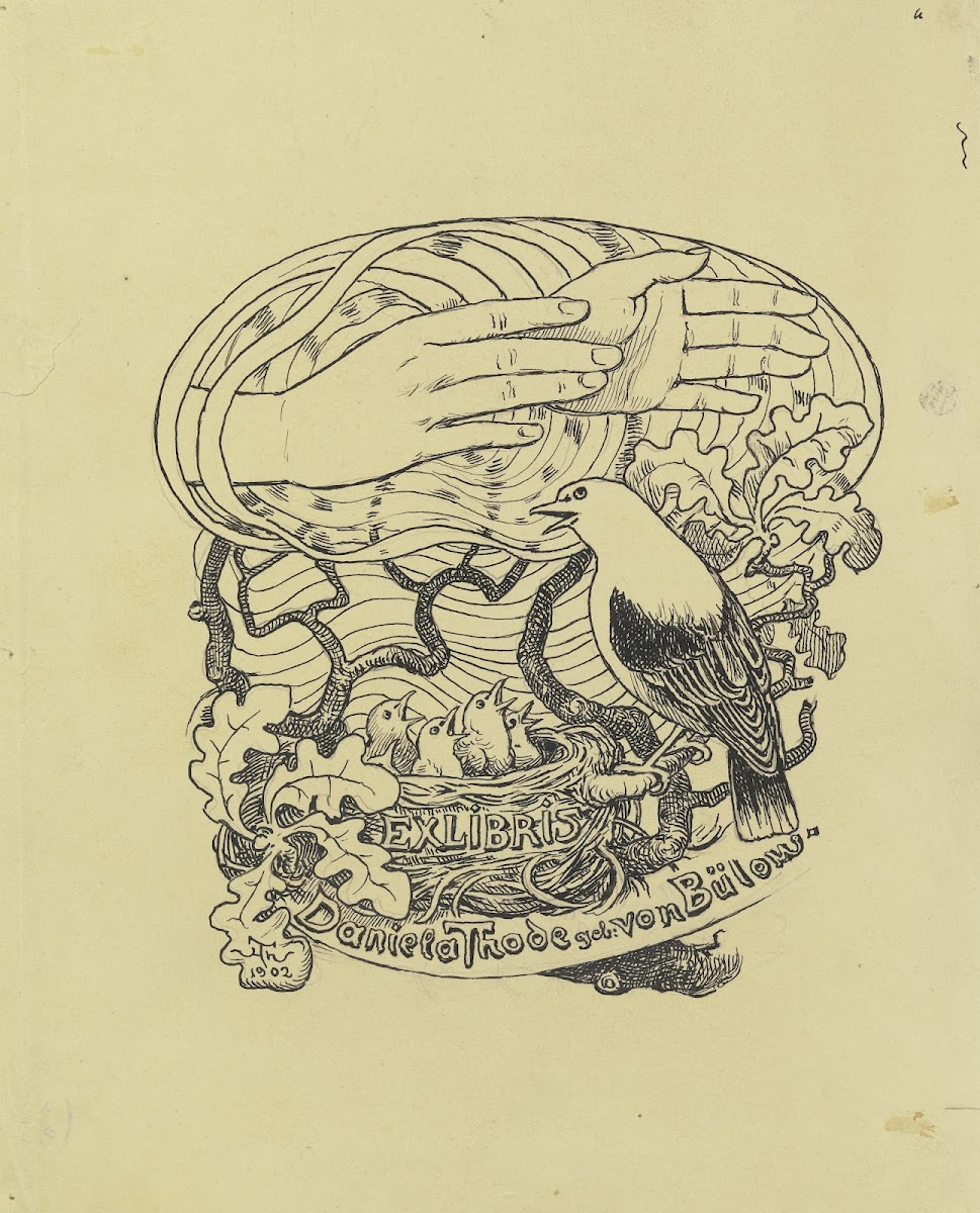 Book plate Daniela Thode 1902