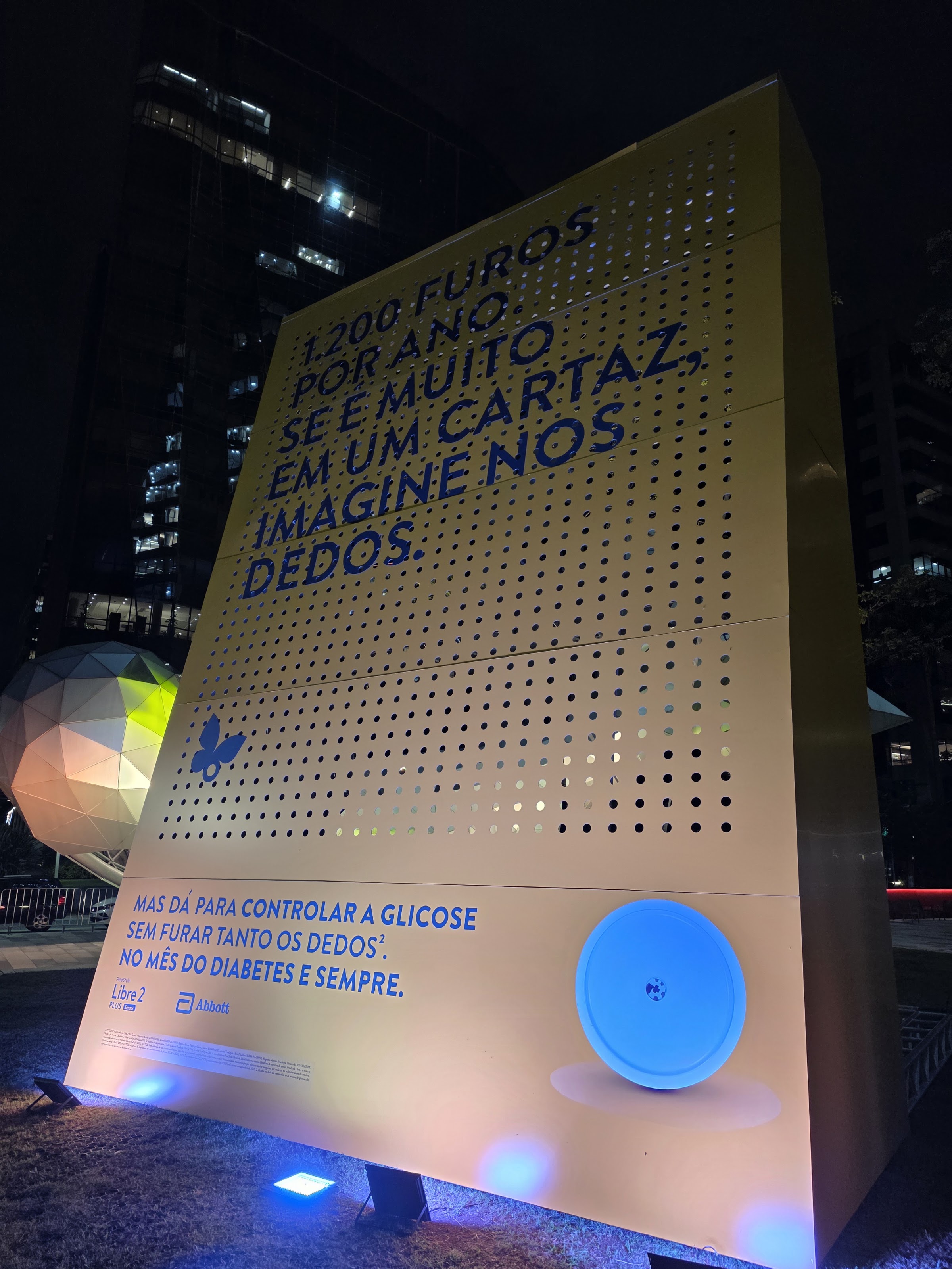 Abbott — Painel Abott - 1.200 Furos: vista 5 do projeto
