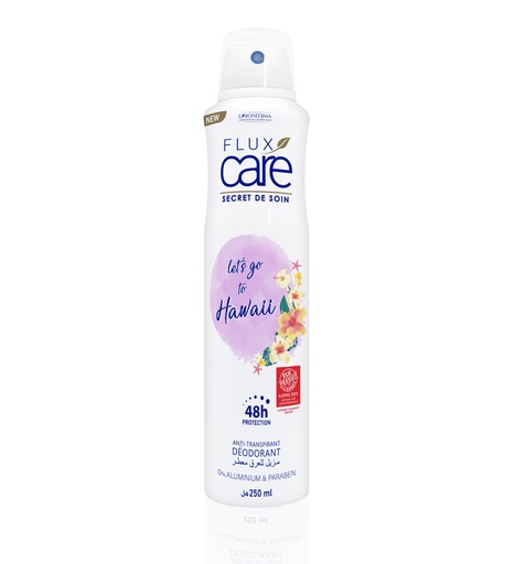 Flux Care Déodorant Let’s Go To Hawaii 250 ml