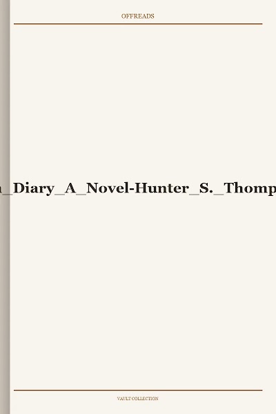 The Rum Diary a Novel