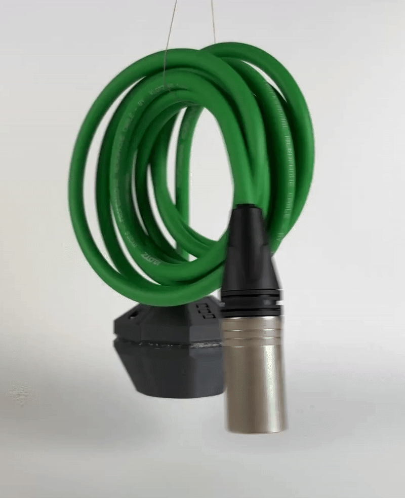 FIELD5 phantom-powered contact microphone by ATOMAT LAB