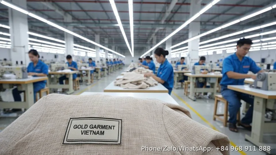 Vietnam garment factory - Gold Garment Vietnam