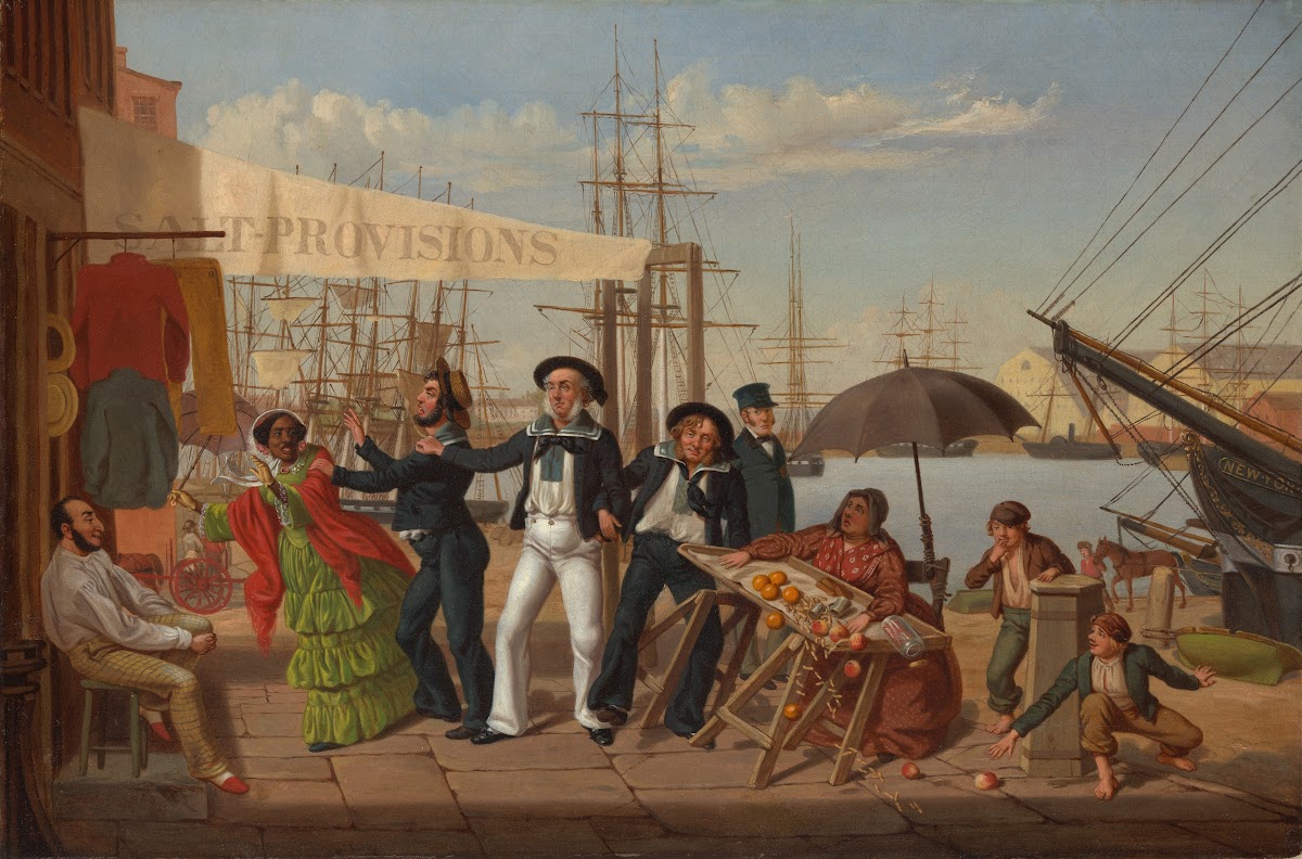 After a Long Cruise 1857