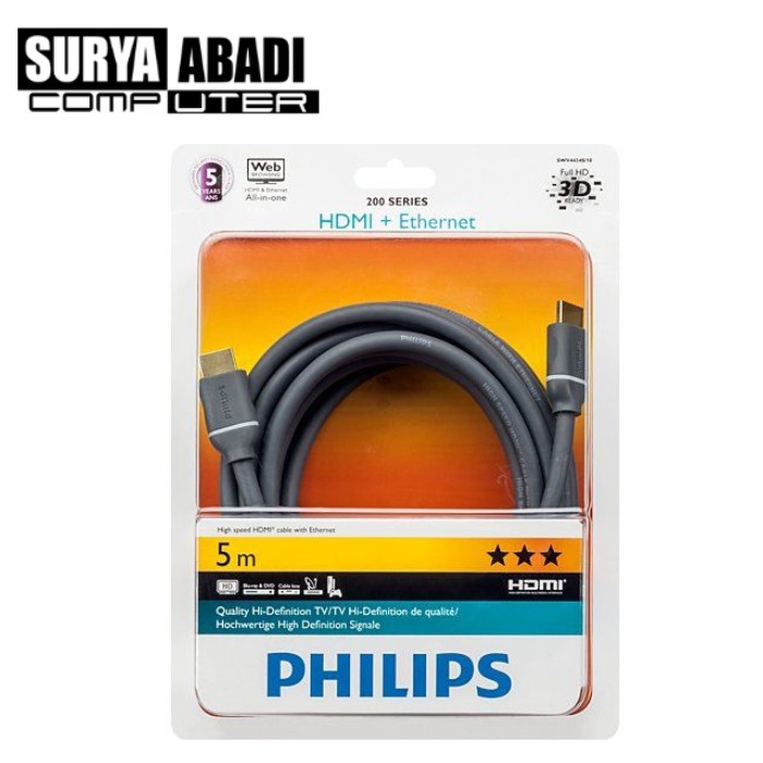 KABEL PHILIPS HDMI 5 M