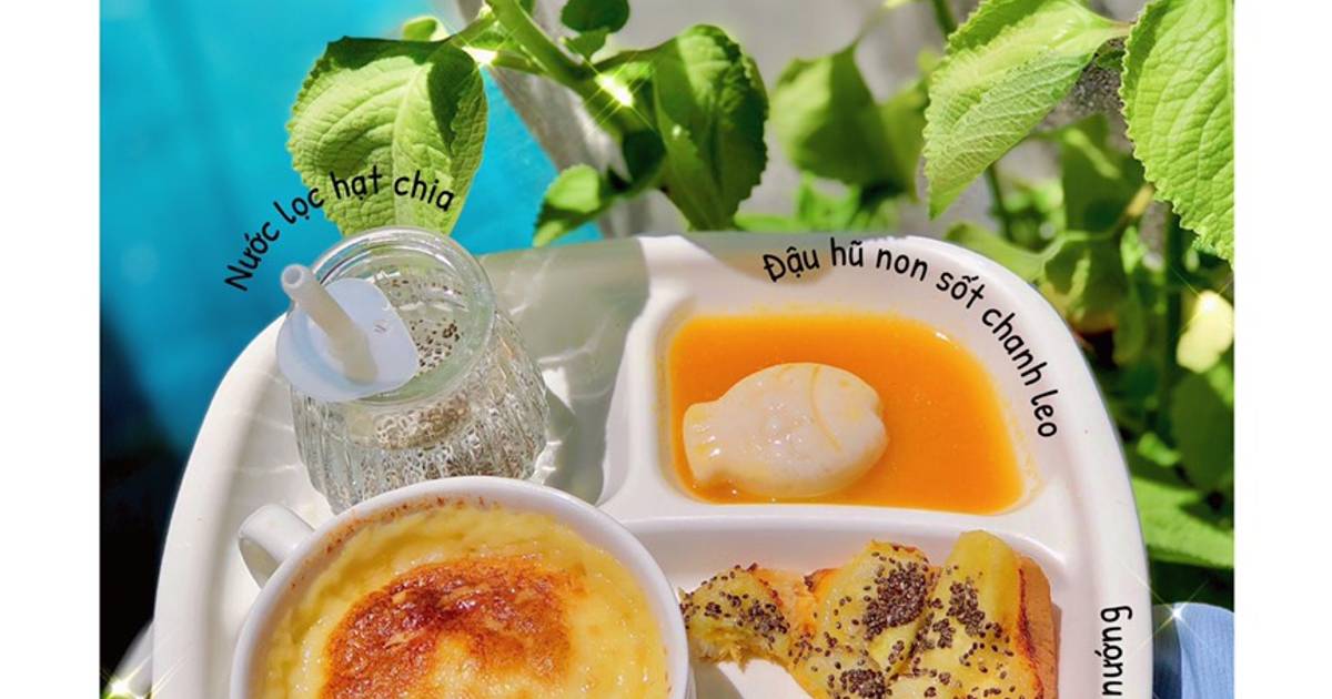 Khoai tây đút lò + Sandwich chuối nướng