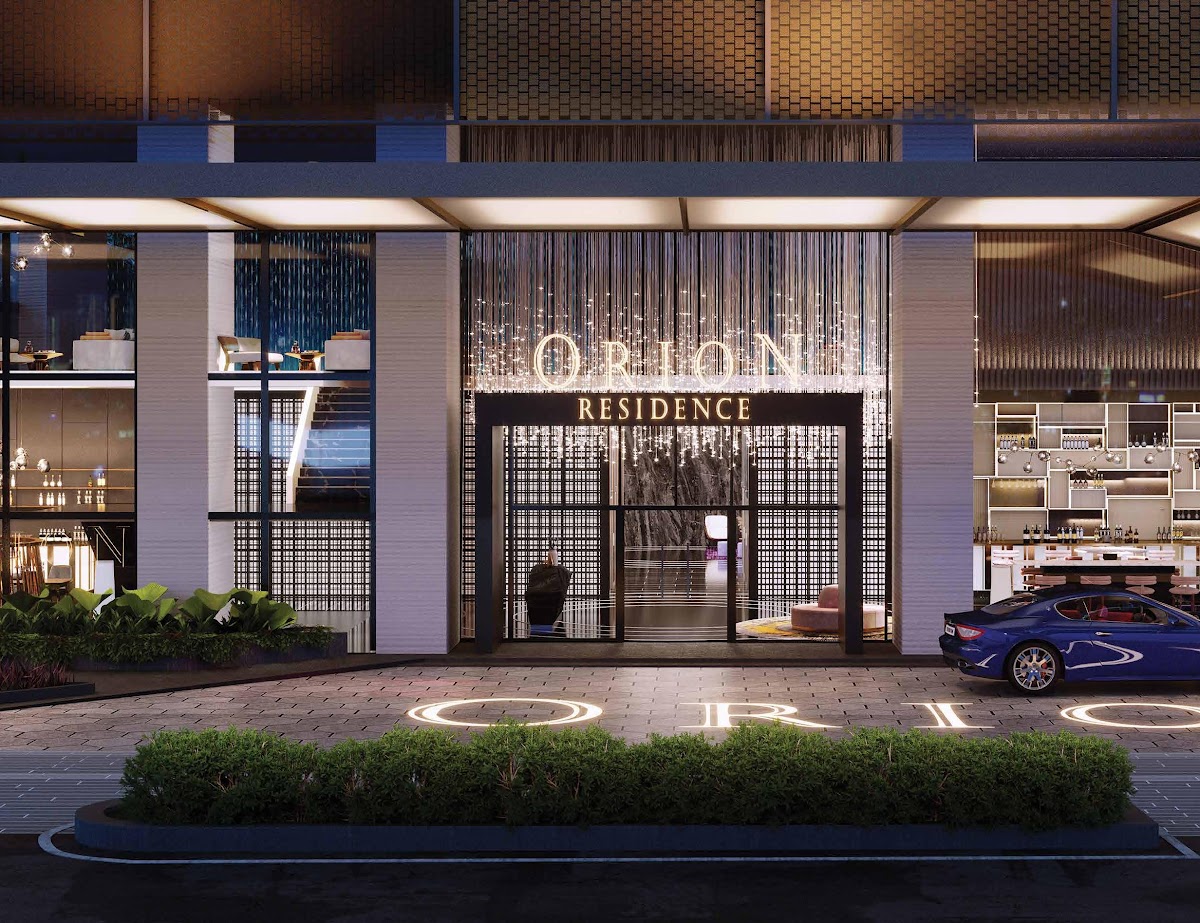 Orion Residence — main entrance exterior