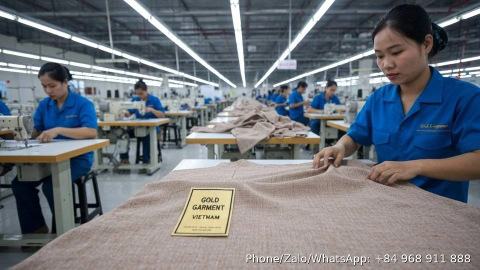 garment manufacturer - Gold Garment Vietnam