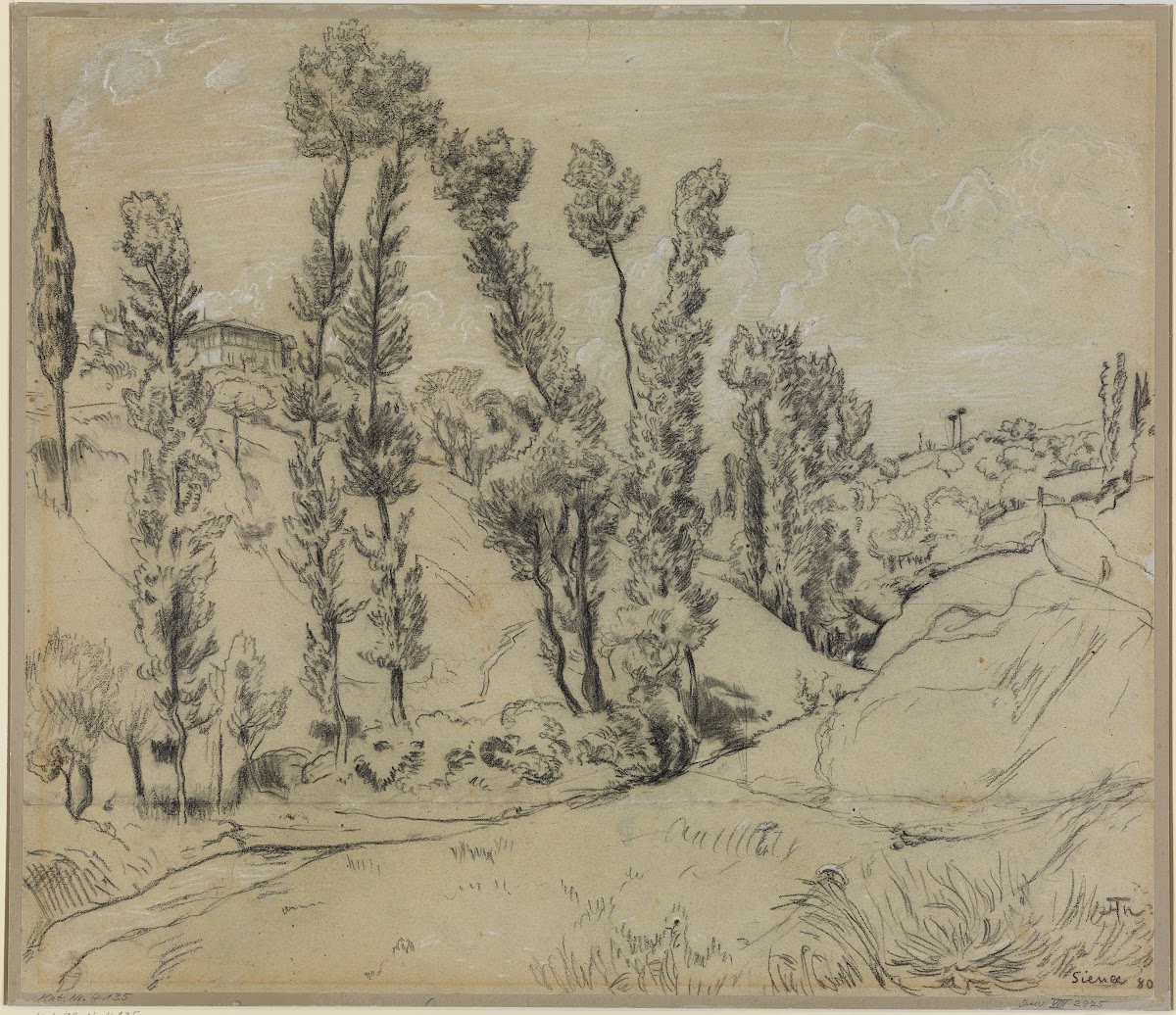 Tal bei Siena 1880