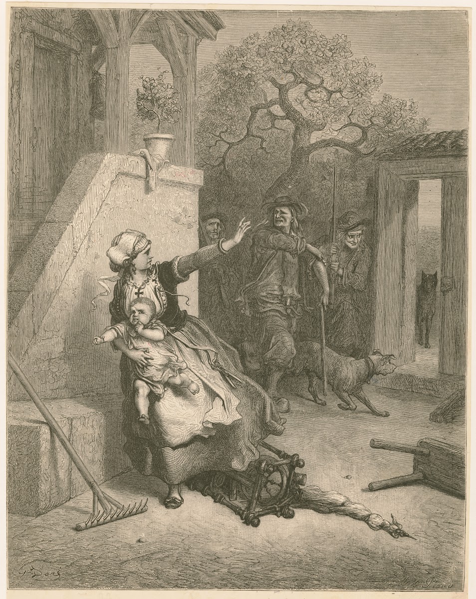 Le loup la mère et lenfant 1860 1869