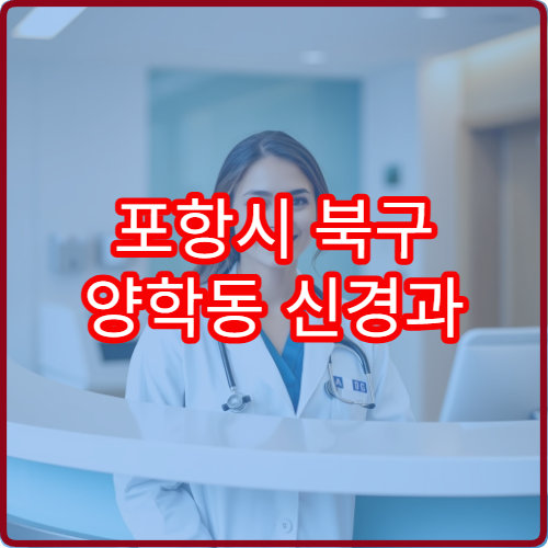 포항시 북구 양학동 신경과 설날 명절 진료 병원 운영시간