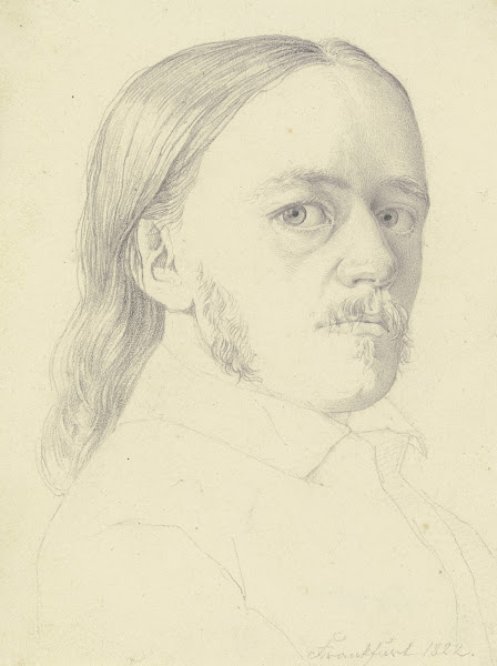 Bildnis des Kupferstechers Carl Barth aus Hildburghausen 1822