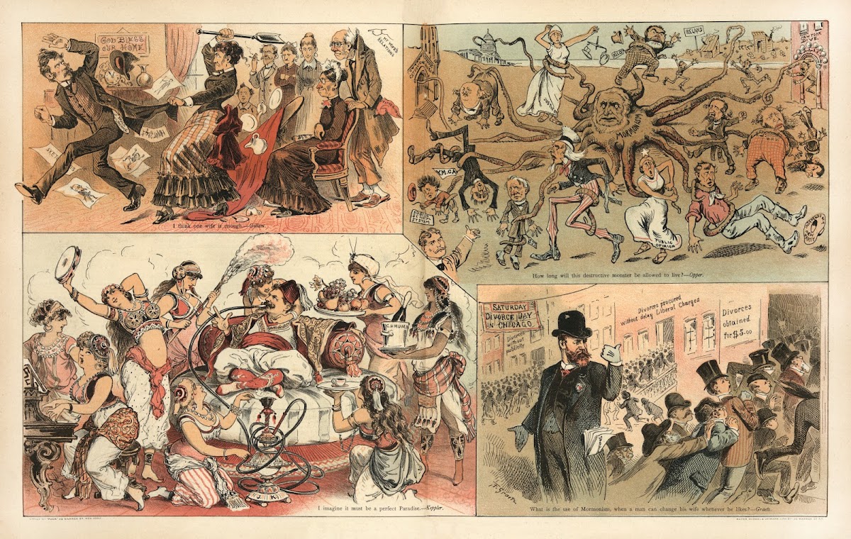 A desperate attempt to solve the mormon question 1884