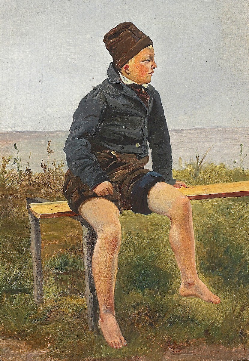 En fiskerdreng