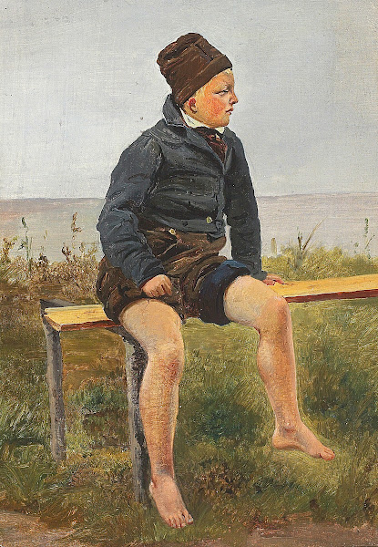 En fiskerdreng
