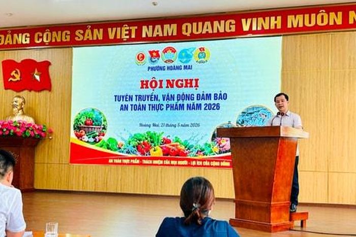 Phường Hoàng Mai khơi thông 'điểm nghẽn' về an toàn thực phẩm - Báo Hà Nội Mới