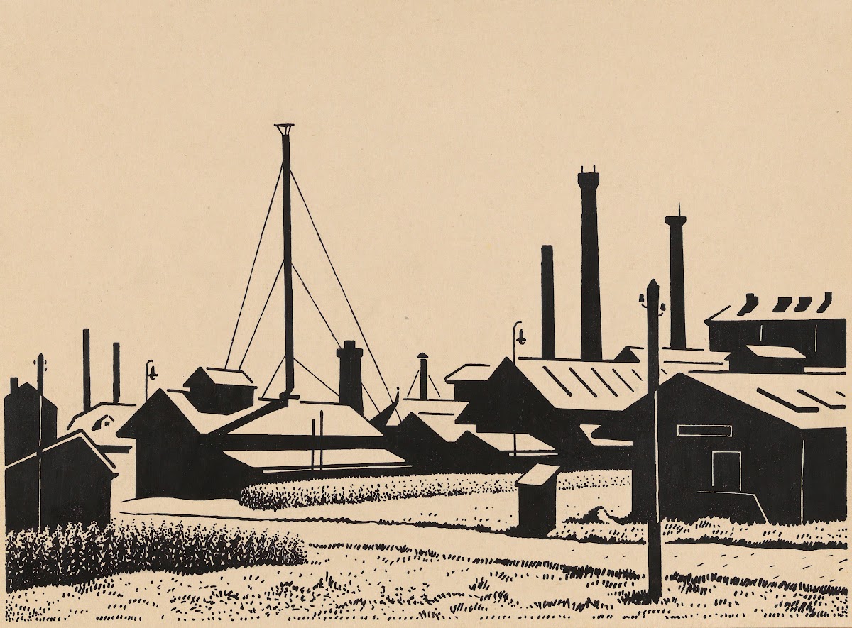 Fabriksanlagen around 1925