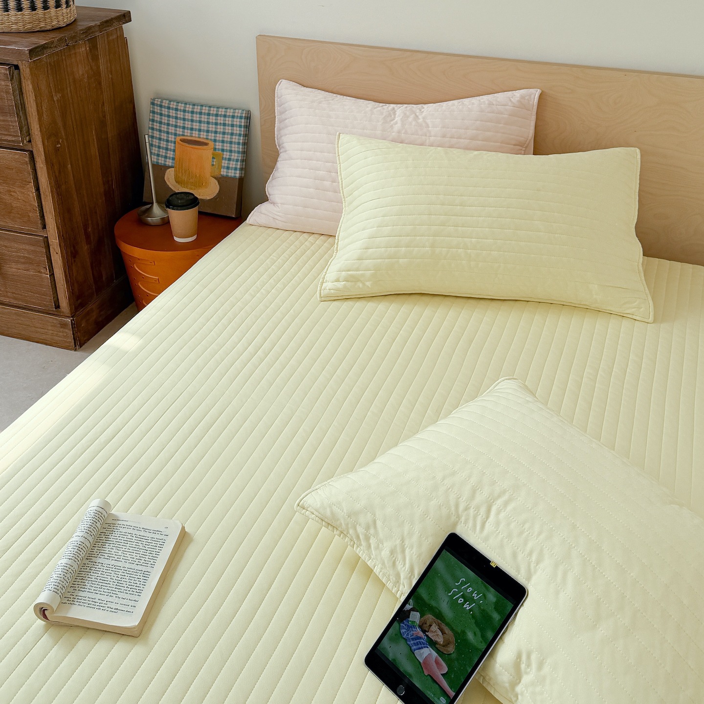 Modal comforter with elastic, four seasons
