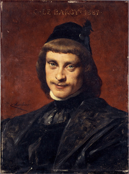 Portrait de Charles Le Bargy sociétaire de la Comédie Française en costume de sc