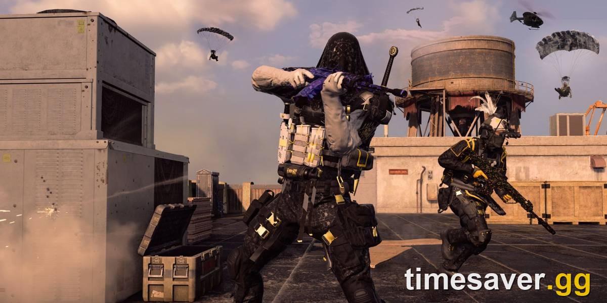 A Rebirth Island rooftop firefight in Warzone Resurgence — Loaded Resurgence drops you in with your full loadout from the start.