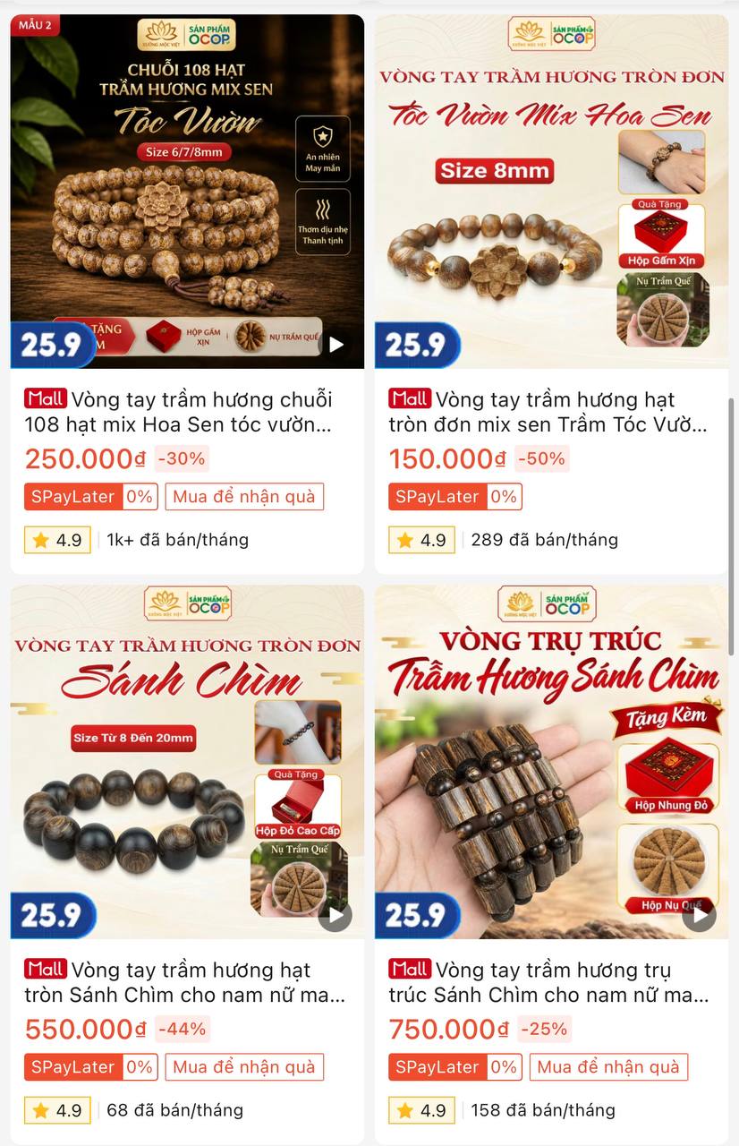 4 sản phẩm