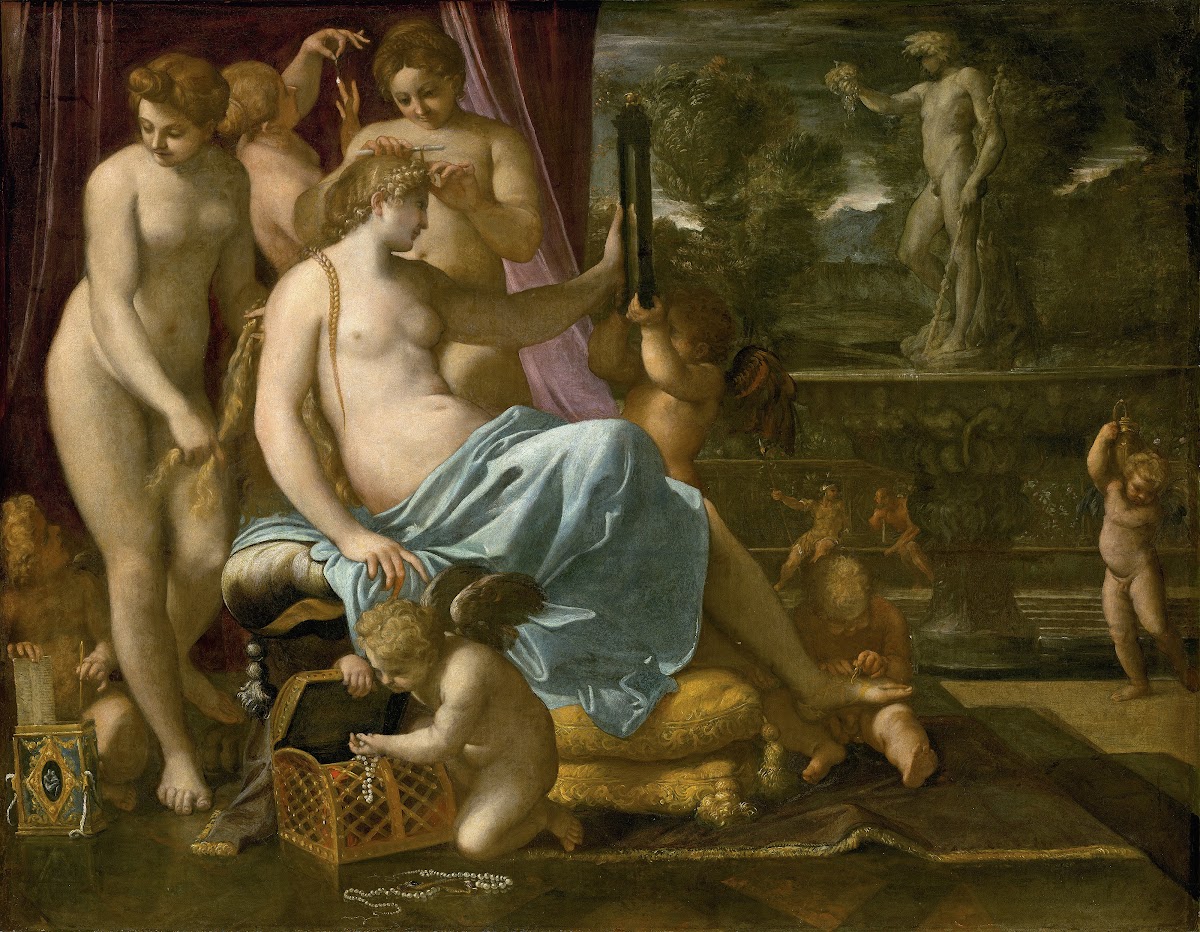 Venus Adorned By The Graces 1590 1595