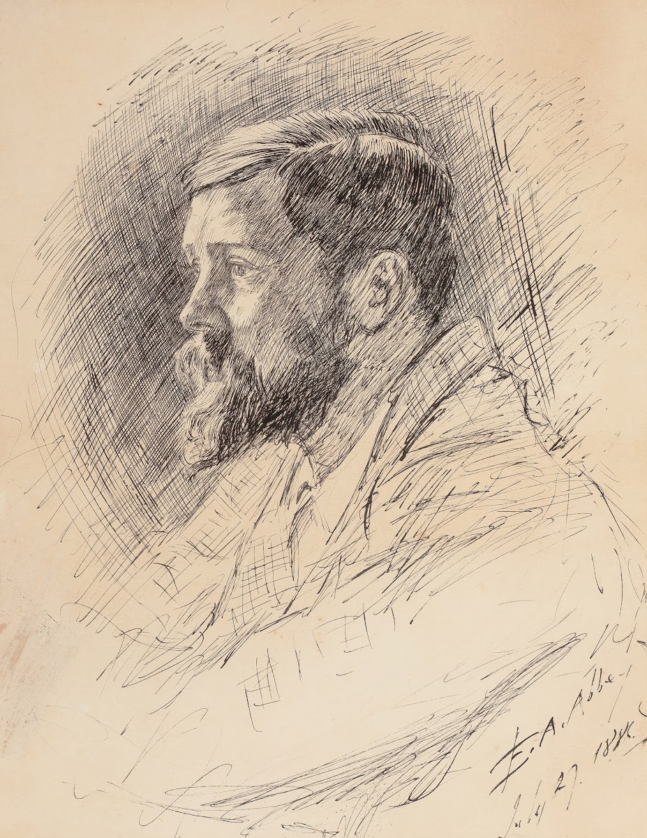Portrait of Alfred Parsons RA 1886