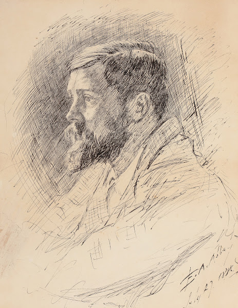 Portrait of Alfred Parsons RA 1886
