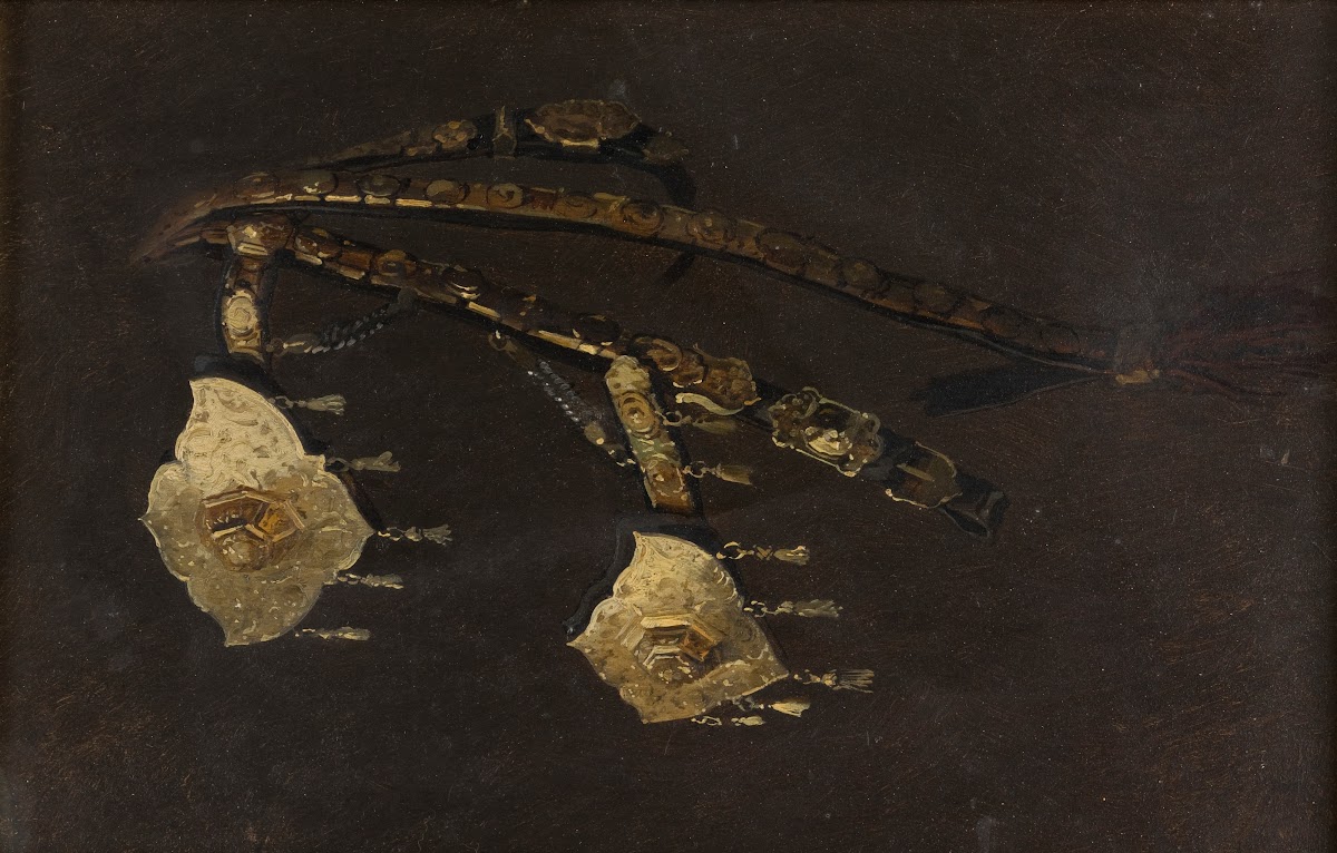 Study of a Fragment of the Turkish Horse Bit from the 17th C circa 1879