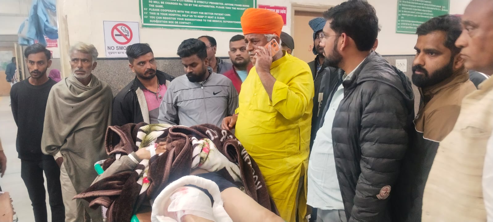 विधायक जेठानंद व्यास ने पीबीएम ट्रॉमा सेंटर का किया औचक निरीक्षण, सोनोग्राफी व उपकरणों की कमी पर दिए सुधार के निर्देश*