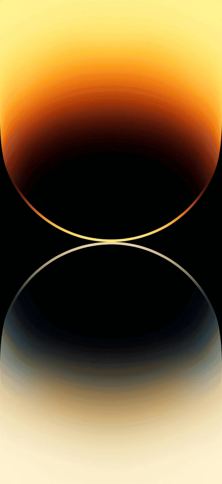 iPhone 14 Pro Gold Wallpaper - Abstract Minimalist Full HD iPhone Wallpaper (1200x2608)