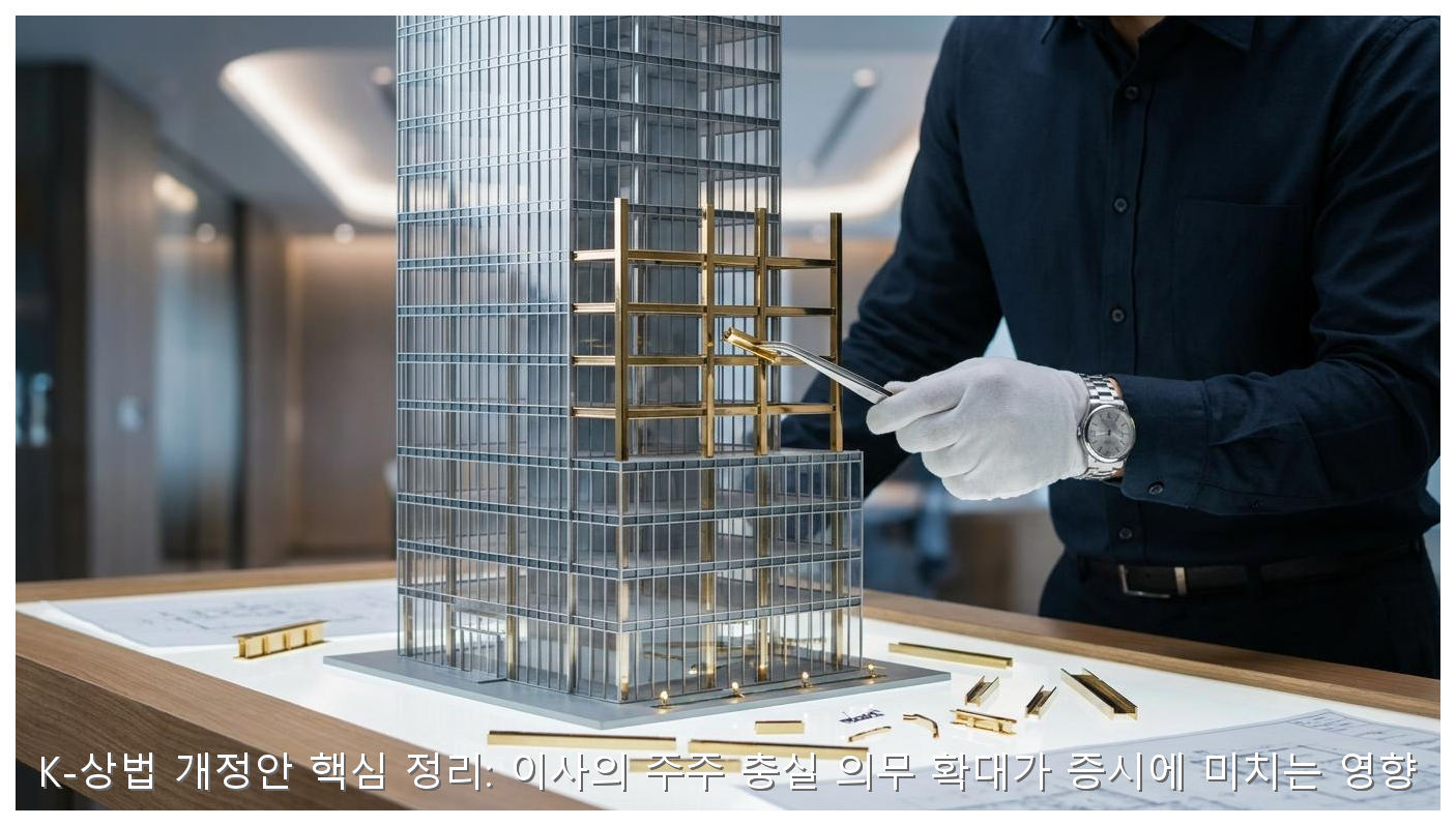 K-상법 개정안 핵심 정리: 이사의 주주 충실 의무 확대가 증시에 미치는 영향 핵심 안내 및 분석 인포그래픽 (4)