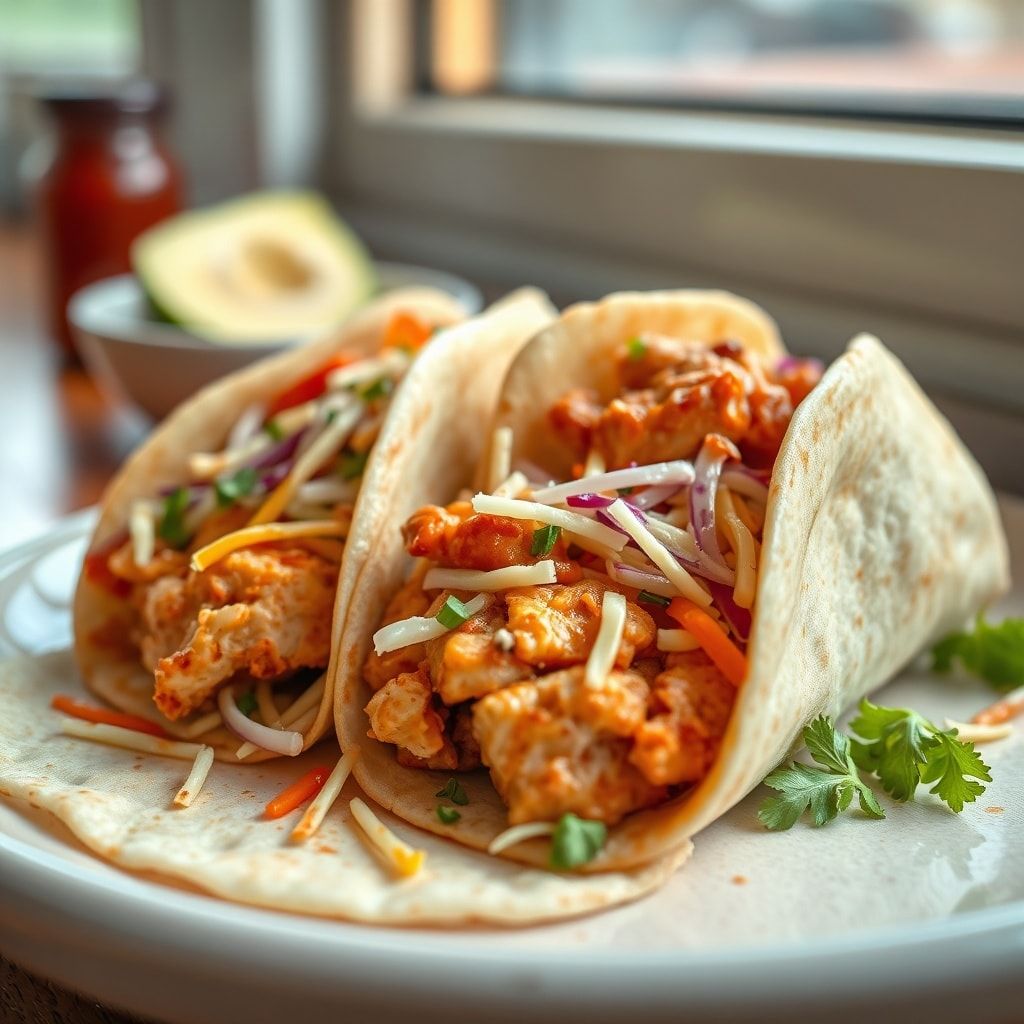 Easy BBQ Chicken Coleslaw Wraps for Quick Dinner (30-Minute Meal)