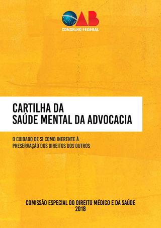 Cartilha da Saúde Mental