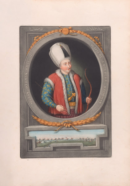 A series of portraits of the emperors of Turkey Pl22 1815